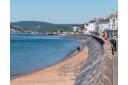 Exmouth's beach