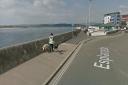 Exmouth sea wall