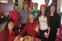 Colin Long and his family on Christmas Day 2016.