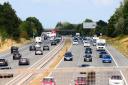 The M5's northbound carriageway will be shut between junctions 26 (Wellington) and 25 (Taunton) from 9pm to 6am.