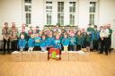 Flood-hit Carlisle scouts, cubs and beavers receive Christmas presents from scouts in Warrington********This picture has been acquired from an external source. It may have been submitted or downloaded from the Internet. Seek approval to re-use on