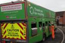 Recycling lorry