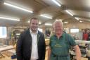 Simon Jupp at Beer Men's Shed