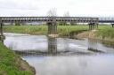 The 7.5-tonne limit has been applied to the bridge near where two rivers meet on the Powys-Shropshire border