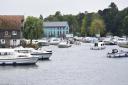 Boating on the River Bure at Hoveton and Wroxham