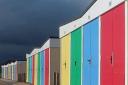 Exmouth beach huts