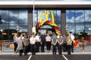 McDonald's has opened its new restaurant and drive-thru at Oak Tree Business Park in Highbridge.