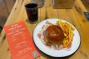 I enjoyed a halloumi burger, fries and a Diet Coke for £9.95 at Hub Box in Taunton.