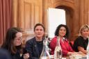 L-R: Roberta Wilkinson, Oxford Climate Research Network; Professor Irene Tracey, Vice-Chancellor of Oxford University, Elisa Morgera, UN Special Rapporteur for Climate Change and Human Rights; Ekaterina Aristova, Bonavero Institute of Human Rights