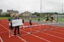 Ian Birney, spokesperson from Enniskillen Running Club, and Roisin Donnelly, spokesperson for Donnelly Foundation