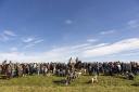 The Heythrop Hunt and the North Cotswold Hunt hosted an event as part of National Trail Hunting Day, in Gloucestershire.