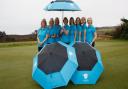 From left: Helen Chivers, Sue Harrison, Nina Hawkins, Sarah Jones, Team Captain Sue Burley, Sally Underwood, Jo Goldsworthy, Sue Loynes (missing – Jenny Dobel)