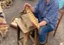 Heritage boat builder Gail McGarva has set up a workshop on Topsham Quay