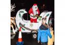 Santa in Brixington Parade