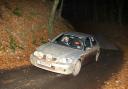 The winners of the 2021 Memorial Rally, Simon Heywood and Shaun Layland