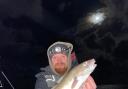 Chris Wagstaff with a small Cod