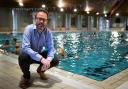 Mark Bjonsgaard, CEO of Deep Green at Exmouth Leisure Centre.