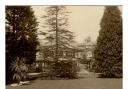 The back garden and rear view of Nutbrook House, Exmouth