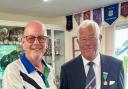 Andy Lock receives his County Badge