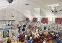 Budleigh Salterton Art Club art show at the Public Hall