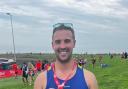 Sam Lander after the Great North Run