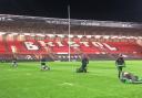 Groundstaff at Ashton Gate