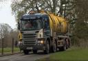 Tankers have been being used to transport waste through Exmouth after pipe bursts.