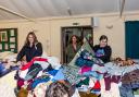 Charity jumble sale in East Budleigh