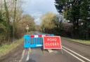 Road closed in Marlow