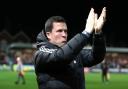 Exeter manager Gary Caldwell