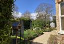 The transformed garden at Rolle House