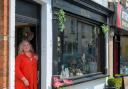 Claire Hombergen at her shop Meraki