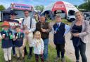 Tom, Gracie, Harry & Amy with Damian, Dylan Darcy and Sam, from Redruth in Cornwall.