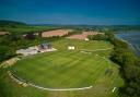 Aerial view of Budleigh Saltertpn Cricket Club