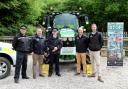 PC Clarke Orchard, Alan Rowdon, ACC Glen Mayhew, Peter Endacott and Elliot Prior.