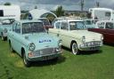 Classic cars on display