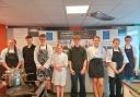 Devon Junior finalists (L to R) Freya, Archie, Tom, Isla, Kieren, Kadence, Jessica and Jasper