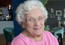 Violet Collins, soon to celebrate 100th birthday