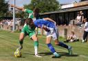 Exmouth clashed with Thatcham Town