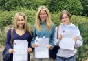 Skye Shute, Eve Trice, Izzy Marhkam (L to R) from Exmouth Community College.