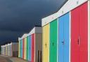 Exmouth beach huts