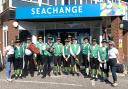 Exeter Morris dancers at the Seachange fete