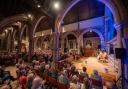 Audience in St Peter's Church for the Rev Richard Coles