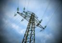 Stock image of a electricity pylon.