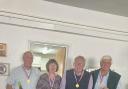 U3a Winners Bob Norton, Margret Alvarez,  Chris Williamson and Chris Woodward