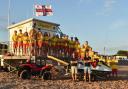 RNLI beach lifeguard service team for 2024.