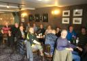 Members of  the Exmouth Armed Forces and Veterans Breakfast Club enjoyed a delicious breakfast