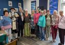 Open Door Exmouth hosts various activities ranging from sewing and knitting to printing, drawing, and crocheting