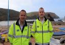 Marc Downes (left) Operations Manager at ECAS, and Rob Redding, South West Water’s Recovery & Treatment Manager