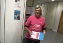 Steve Gazzard ran several sign-up events in Exmouth and the Royal Devon and Exeter Hospital